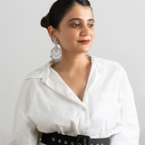 Diamond Long Chandelier Earrings