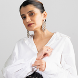 Zeeni long earrings