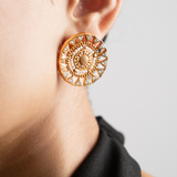 Polki Chakra Studs