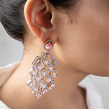 Zeeni long earrings