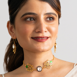 Polki & Enamel Choker set