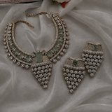Suramya Mint Emerald Royale Set