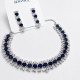Nayra Elegance Set- Ruby Pink and Royal Blue