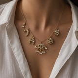 Indian Charms Necklace and earings