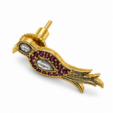 Do Parinde – Ruby Bird Pendant Necklace Set
