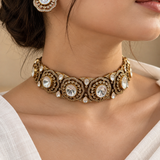 Sheesh Mahal – Mirror Kundan Choker Set