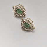 Zoya studs( Red and Mint)