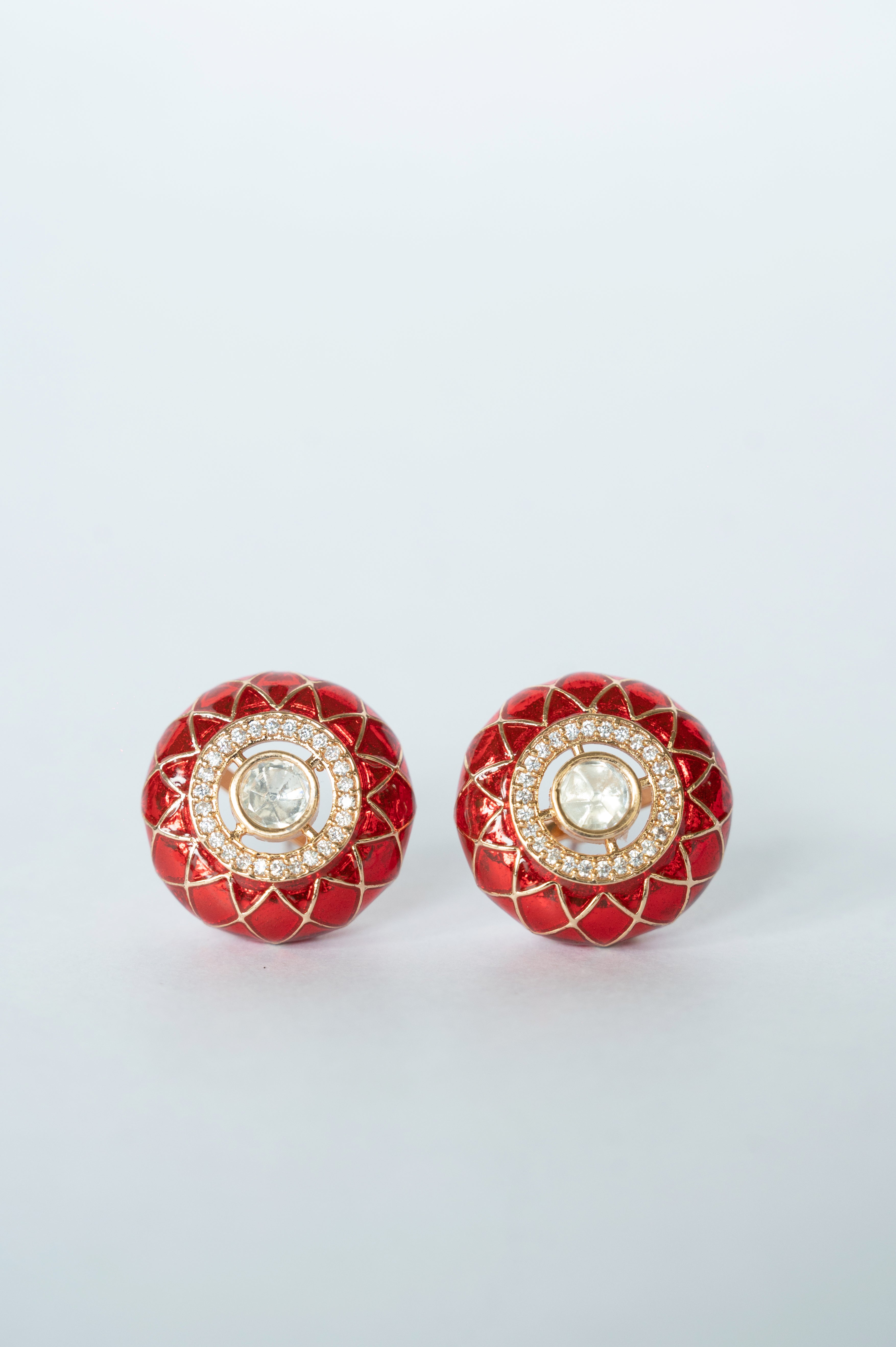 Gulnaar Enamel Studs