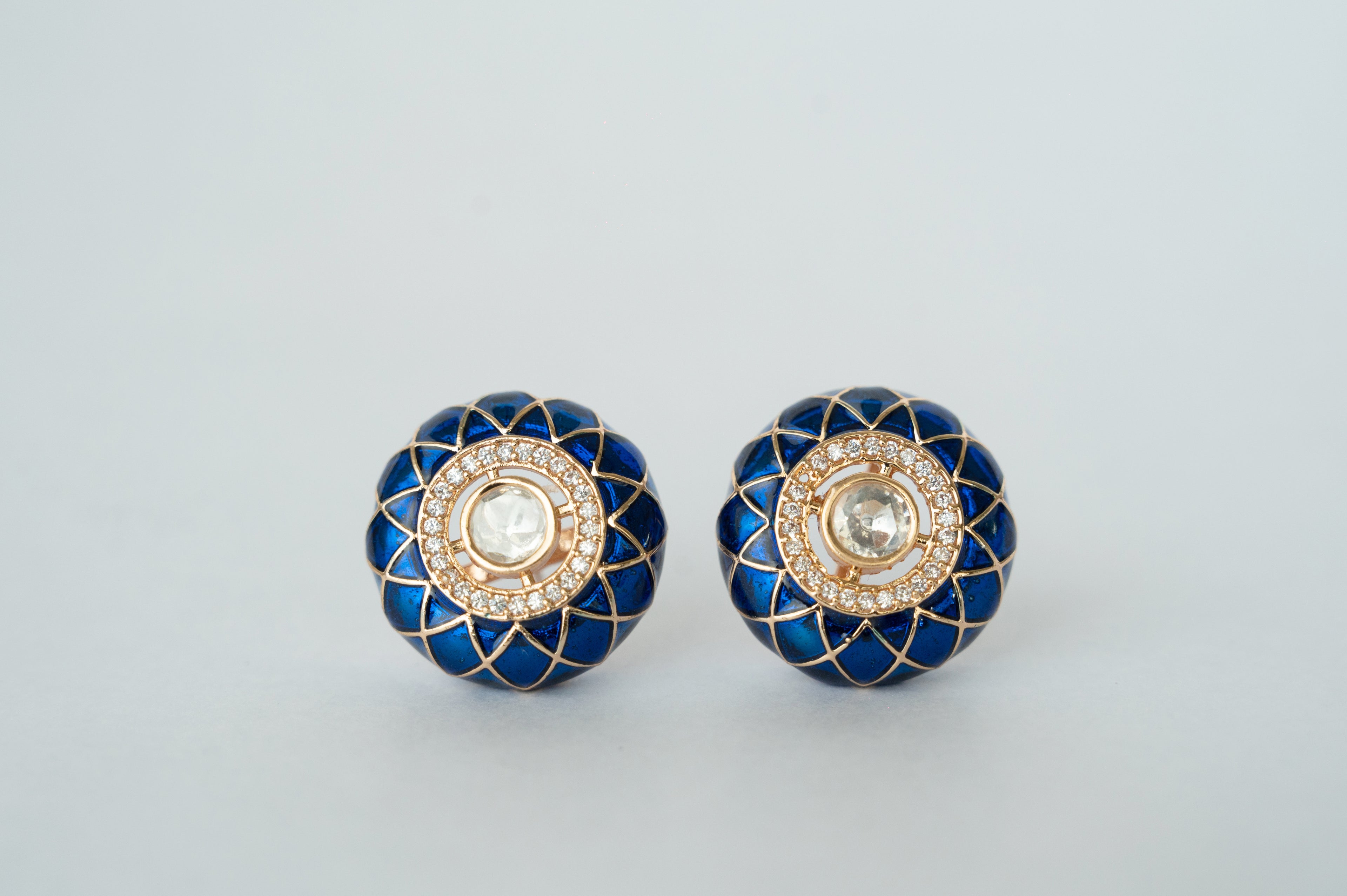 Gulnaar Enamel Studs