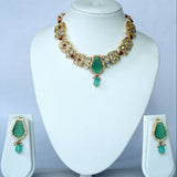Rudrakanya Kundan Necklace Set