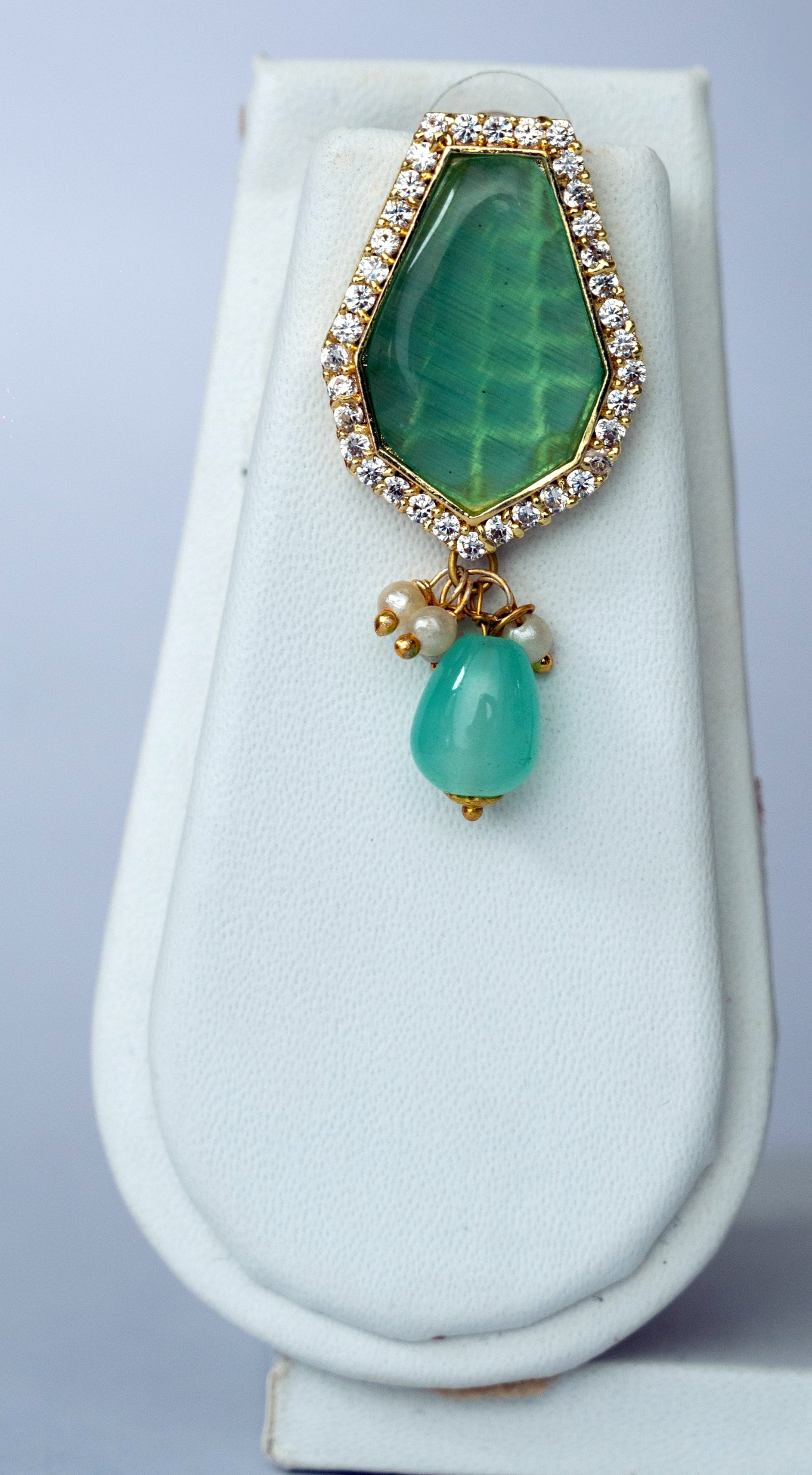 Rudrakanya Kundan Necklace Set