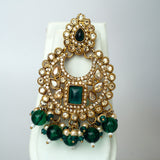 Emerald Majesty Choker Necklace Set