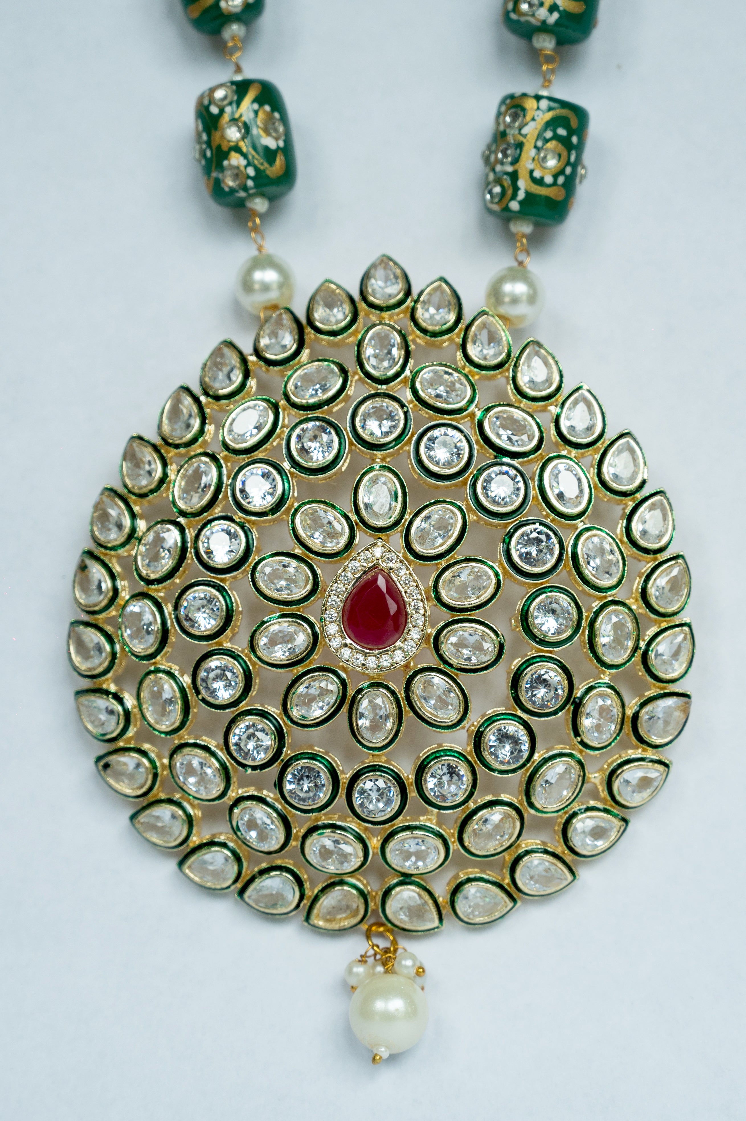 Rajshree Kundan Polki Necklace Set
