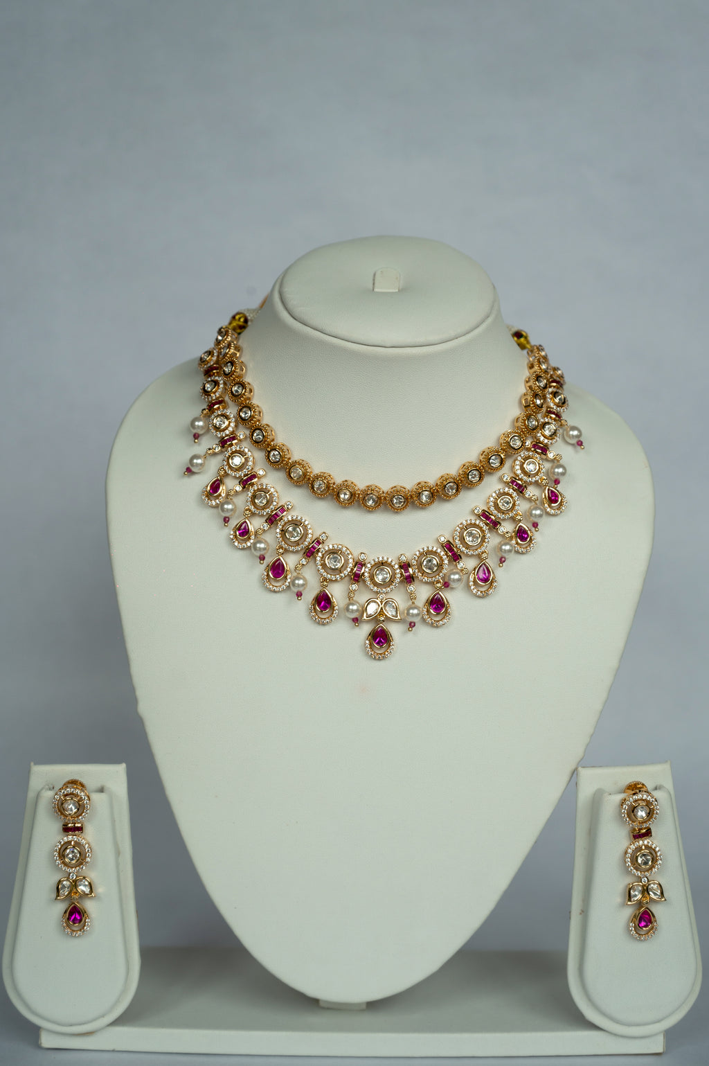 Suhani Ruby Pearl Set