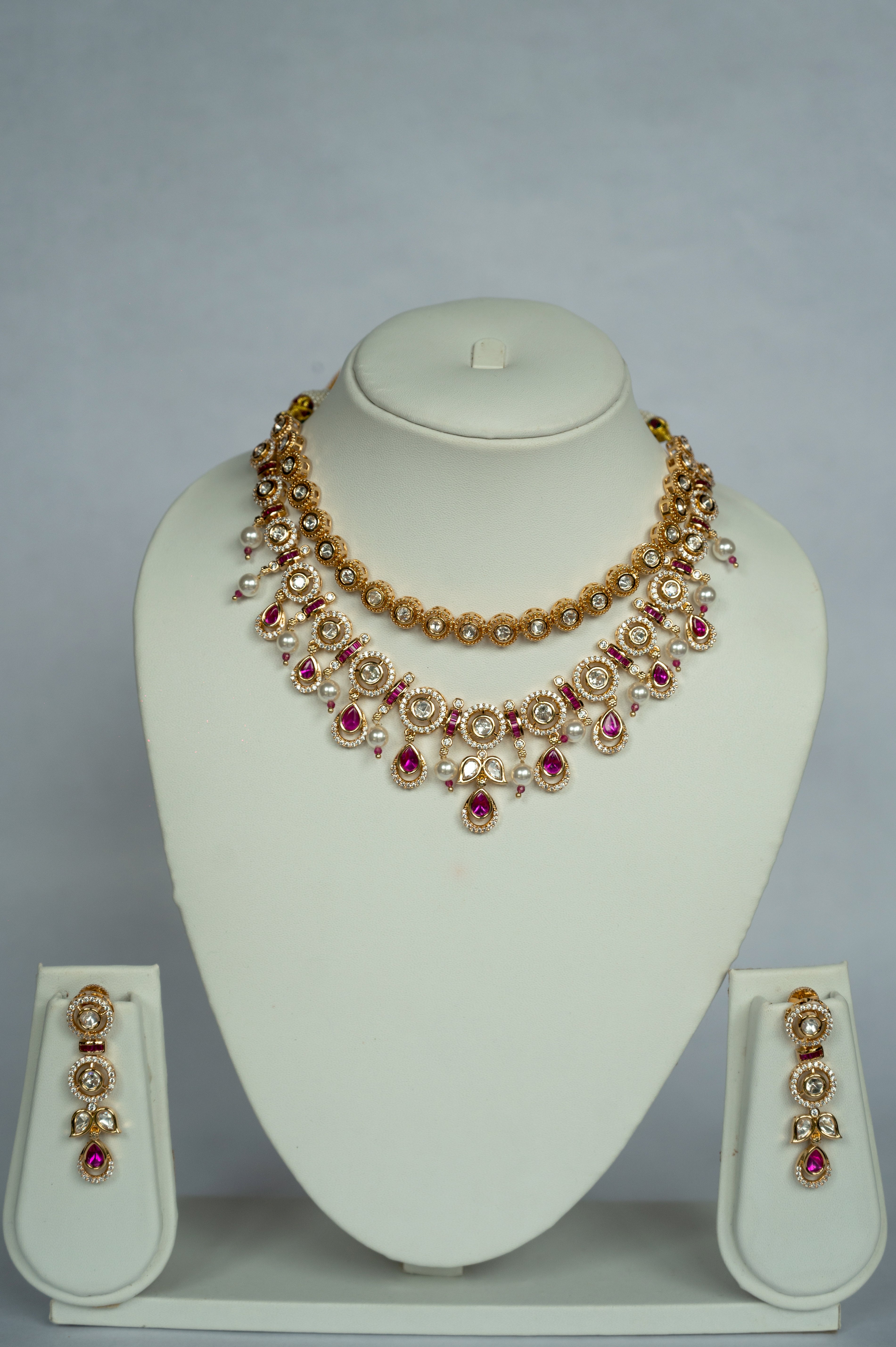 Suhani Ruby Pearl Set