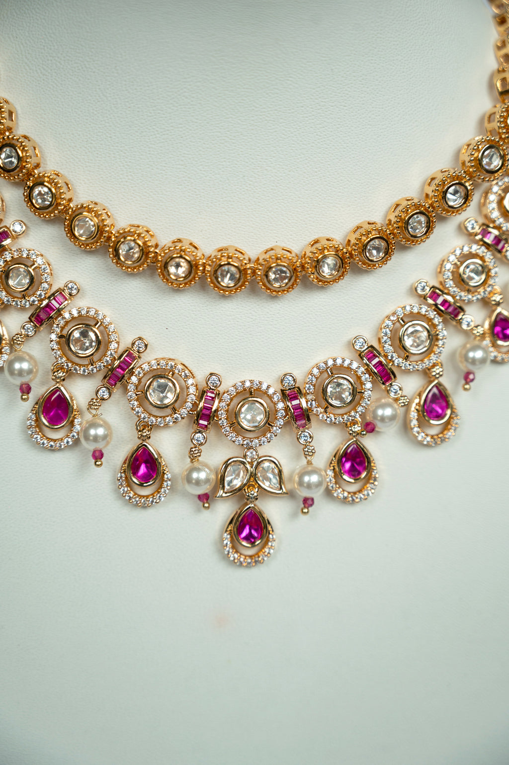 Suhani Ruby Pearl Set