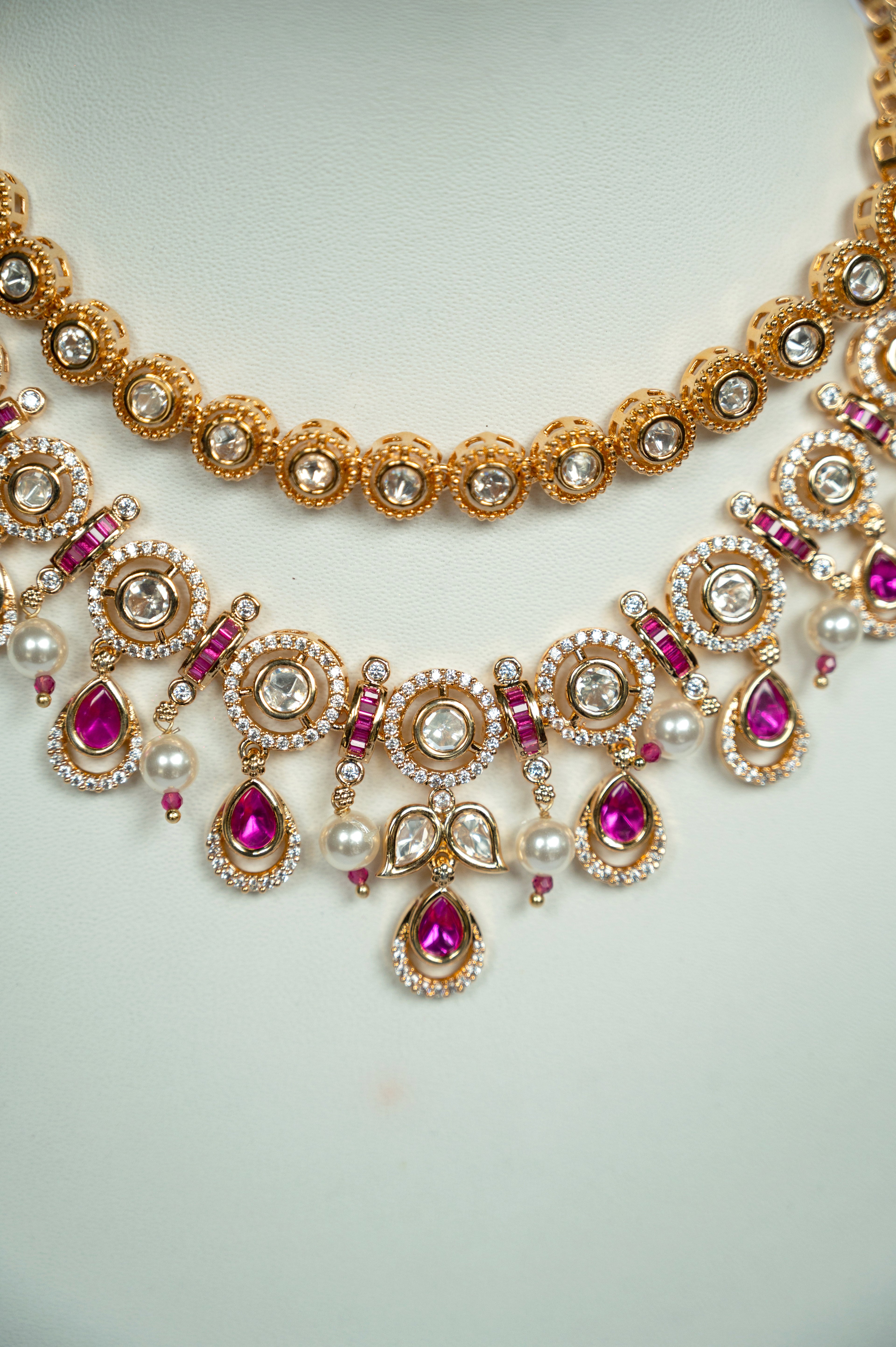 Suhani Ruby Pearl Set