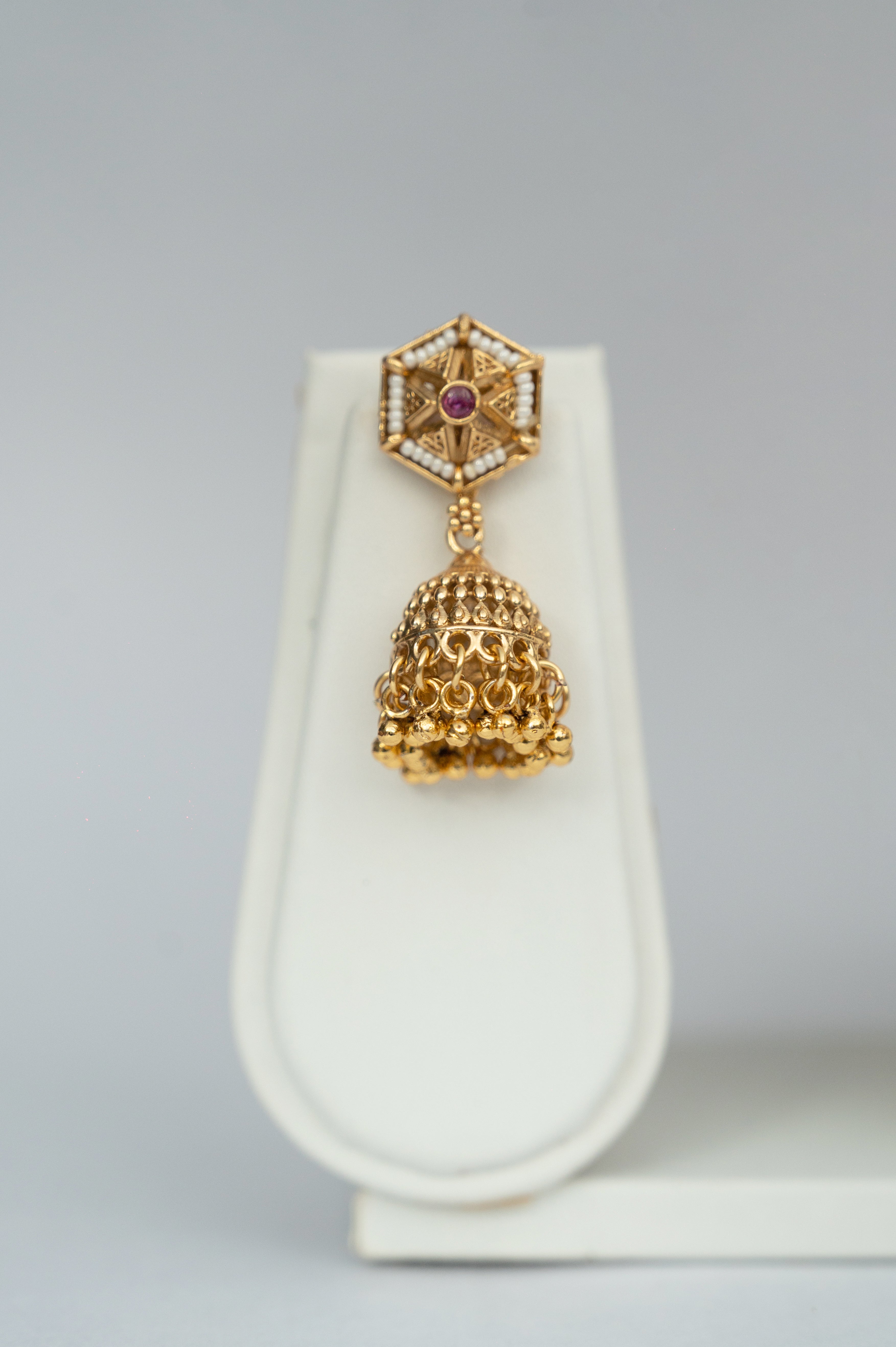 Gold Temple-Inspired Choker Set.