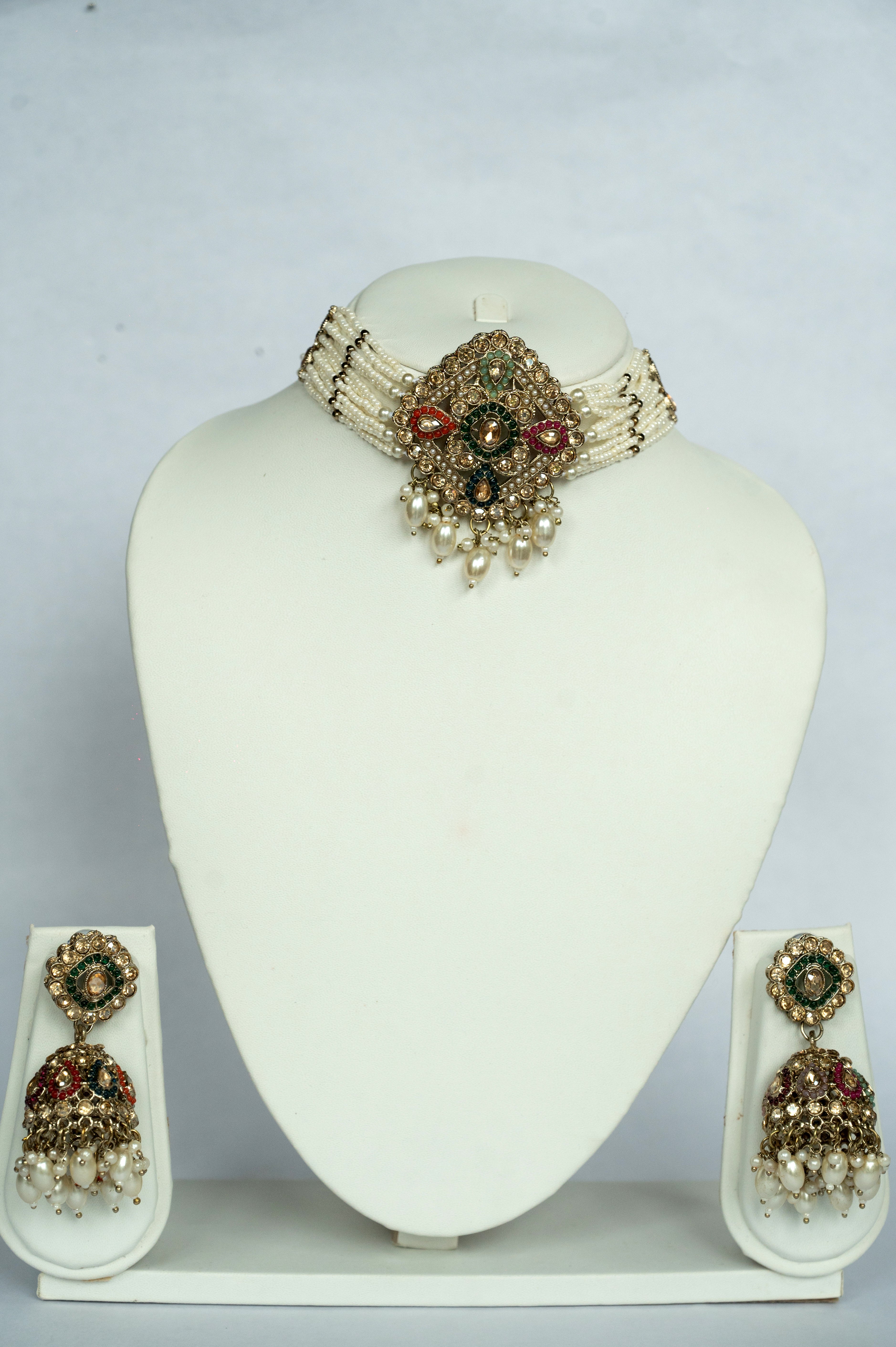 Deviya Navratna Choker Set