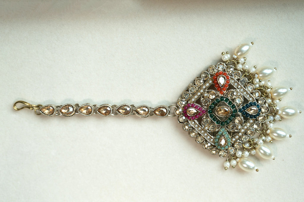 Deviya Navratna Choker Set