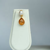 Meher Enamel & Pearl Necklace Set