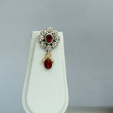 Rooh Ruby & Pearl Choker Set