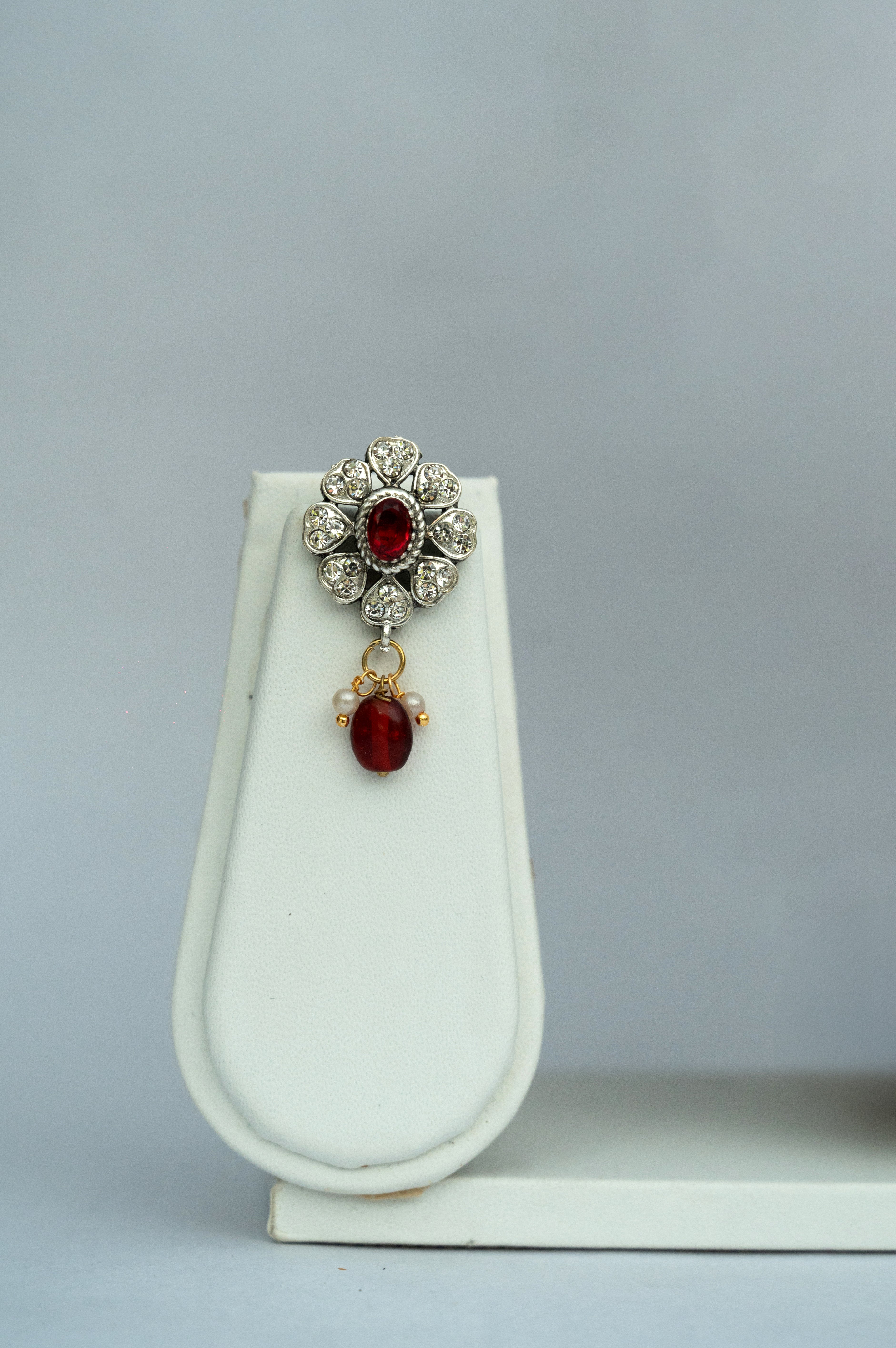 Rooh Ruby & Pearl Choker Set