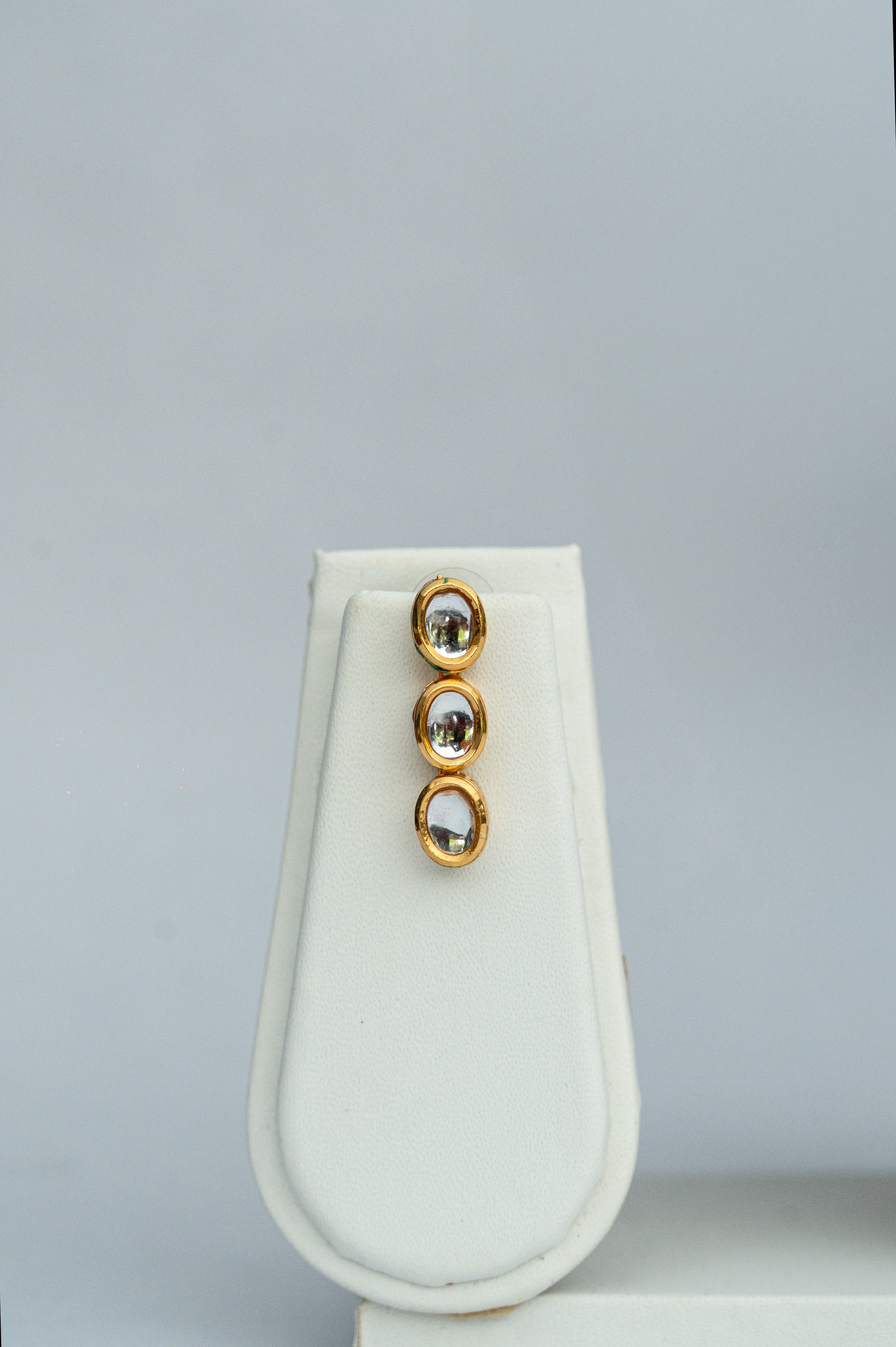 Classic Rajwada Kundan Set-in Oval, teardrop and round