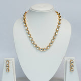 Classic Rajwada Kundan Set-in Oval, teardrop and round