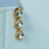 Classic Rajwada Kundan Set-in Oval, teardrop and round