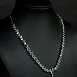 Queen K Diamond Necklace Set