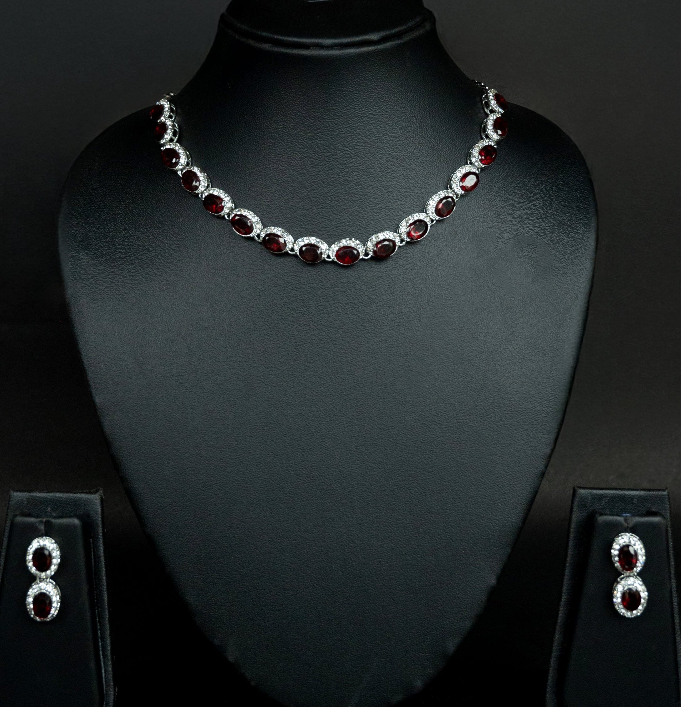 Velvet Flame Necklace