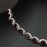 Velvet Flame Necklace