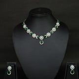 Timeless Charm Emerald & Pearl Necklace Set