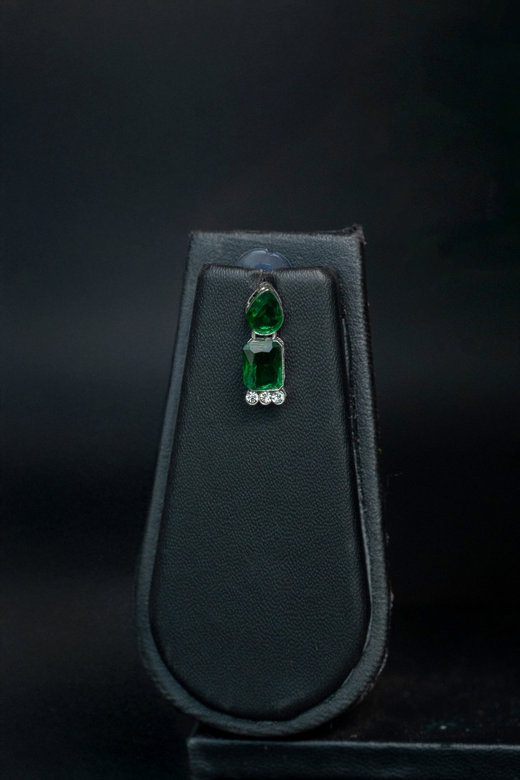 Rajwada Emerald Diamond Necklace Set – Available in Rich Emerald Green and Soft Pastel Green
