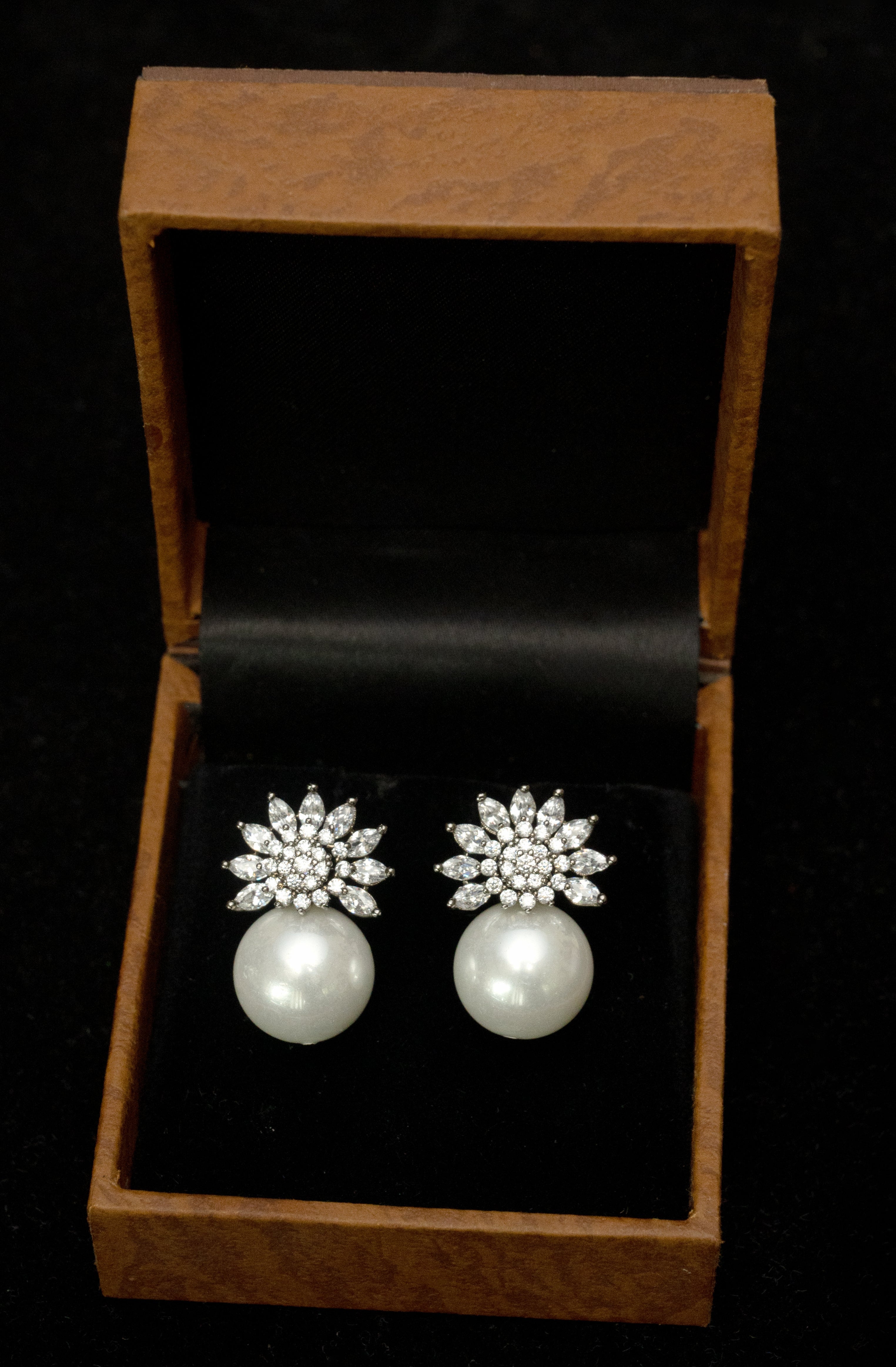 Pearl Blossom Earrings