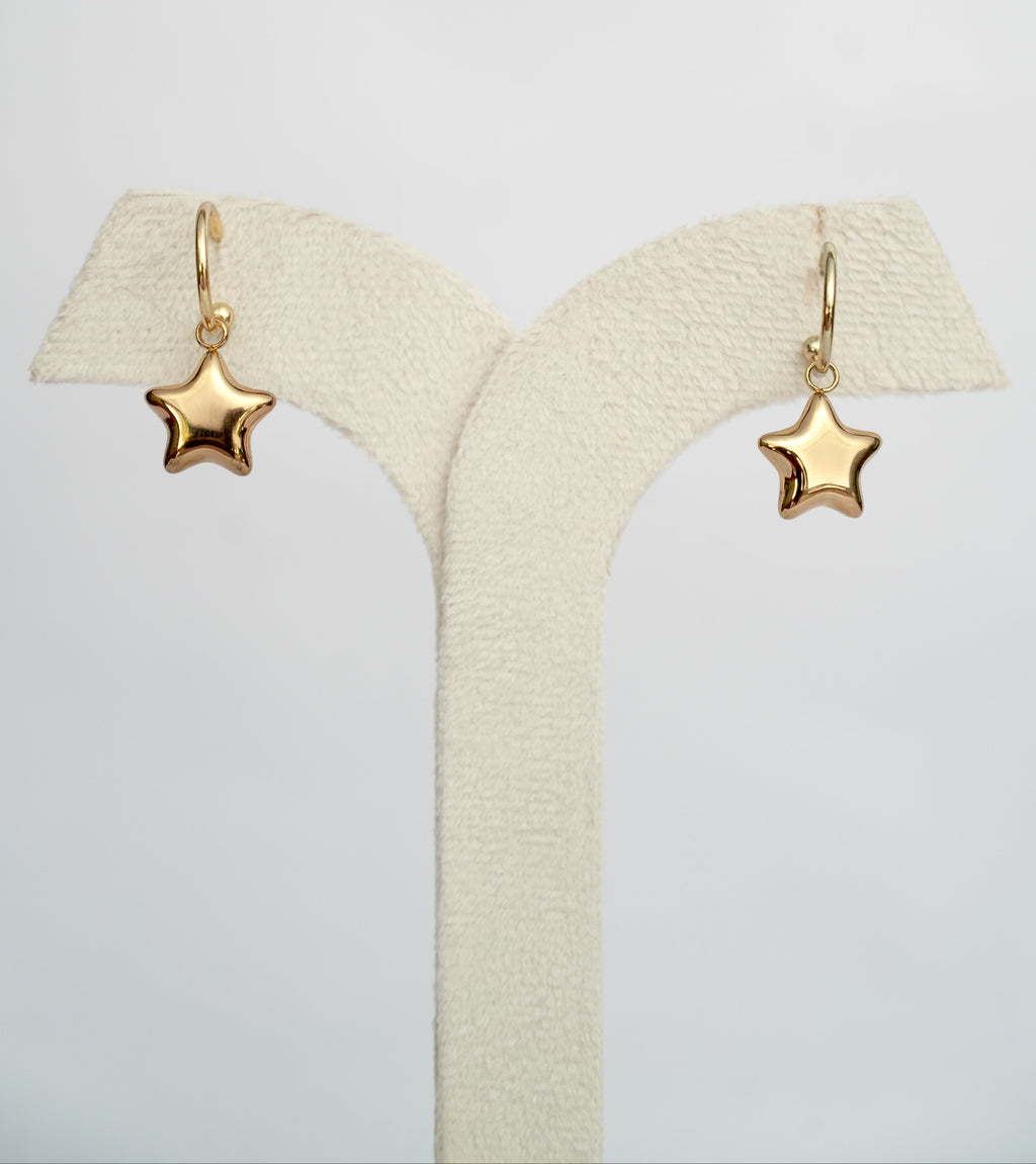 Starlight Charm Hoops