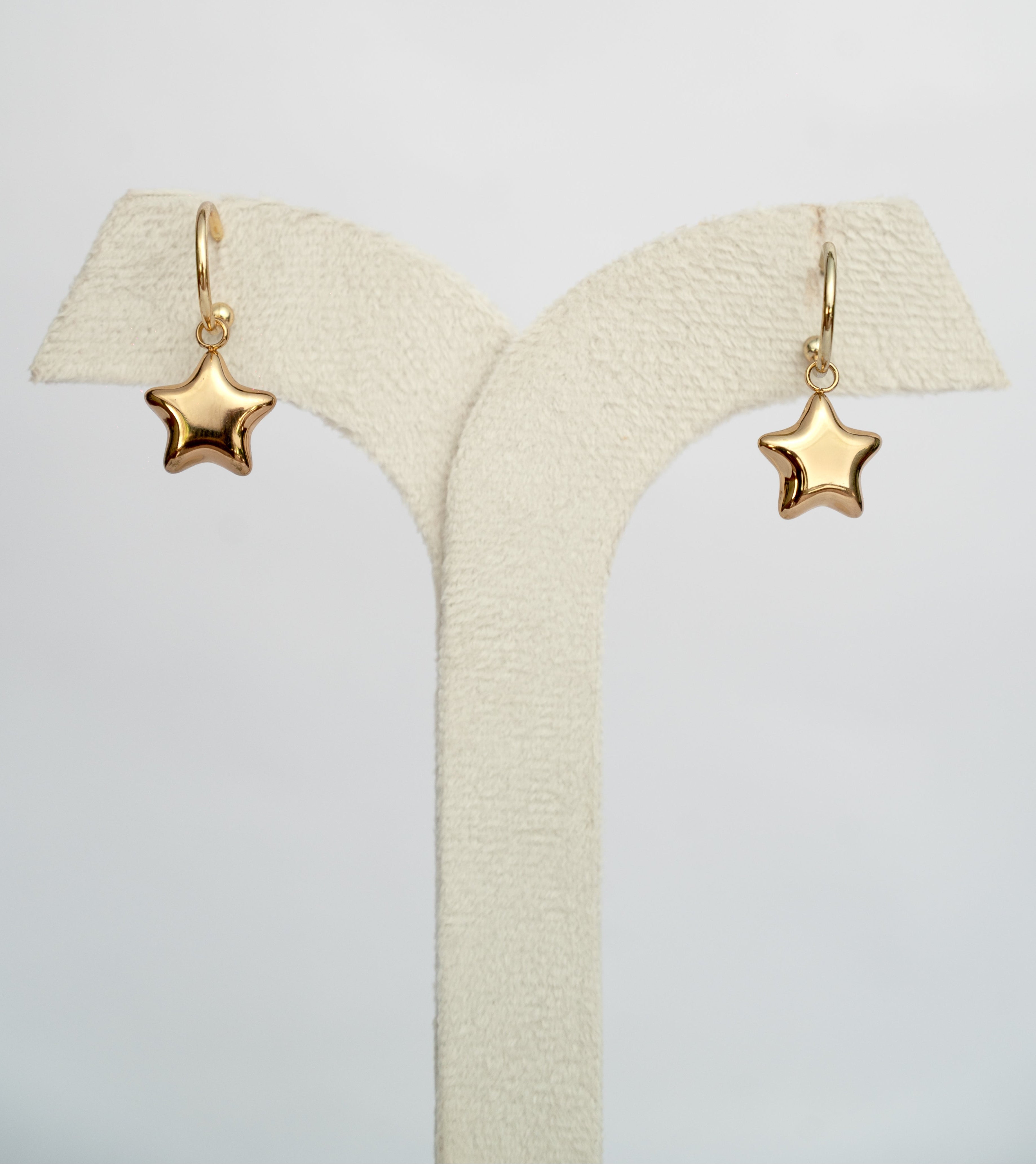 Starlight Charm Hoops