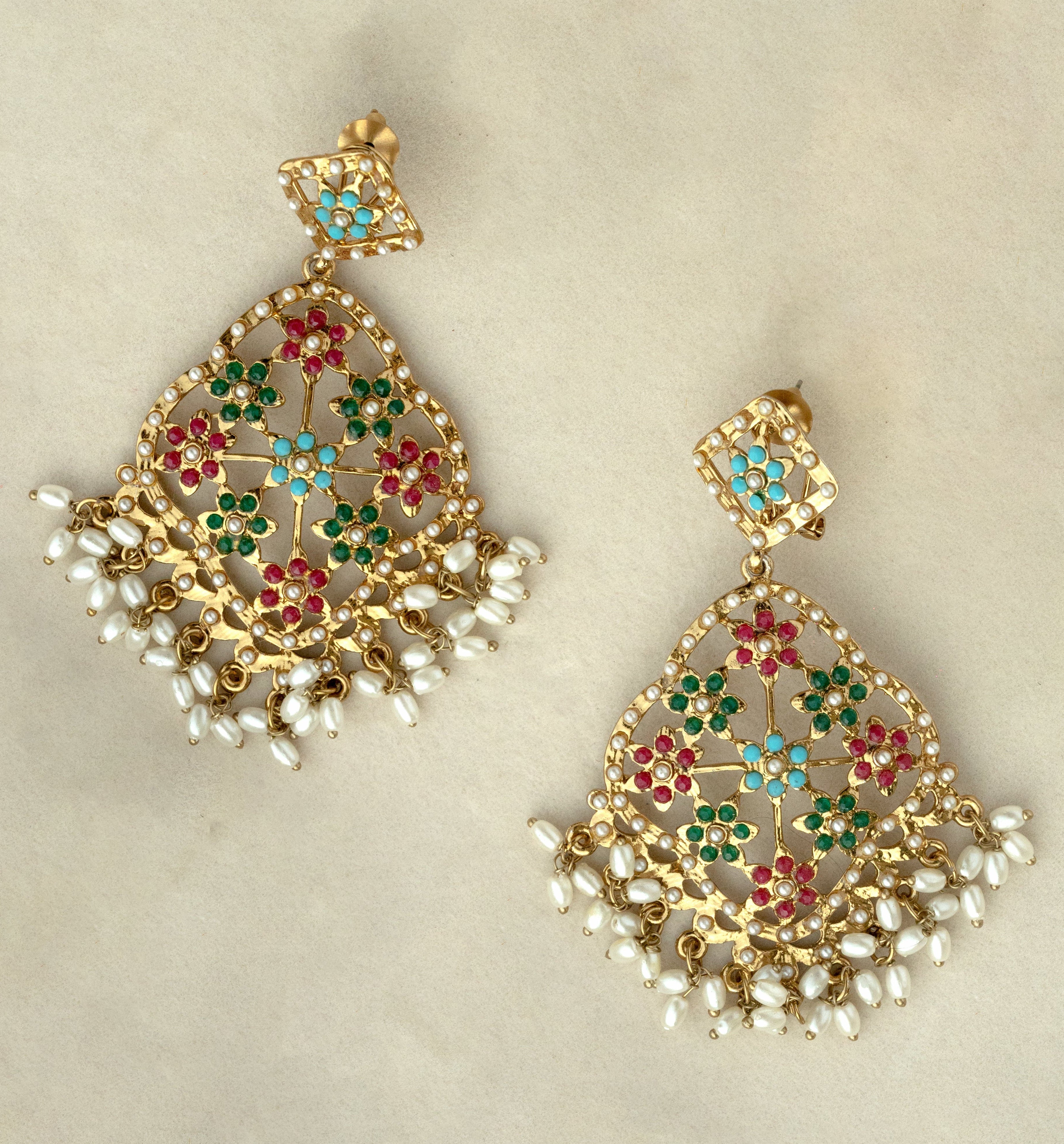 Amrapali Jadau Jhumkas