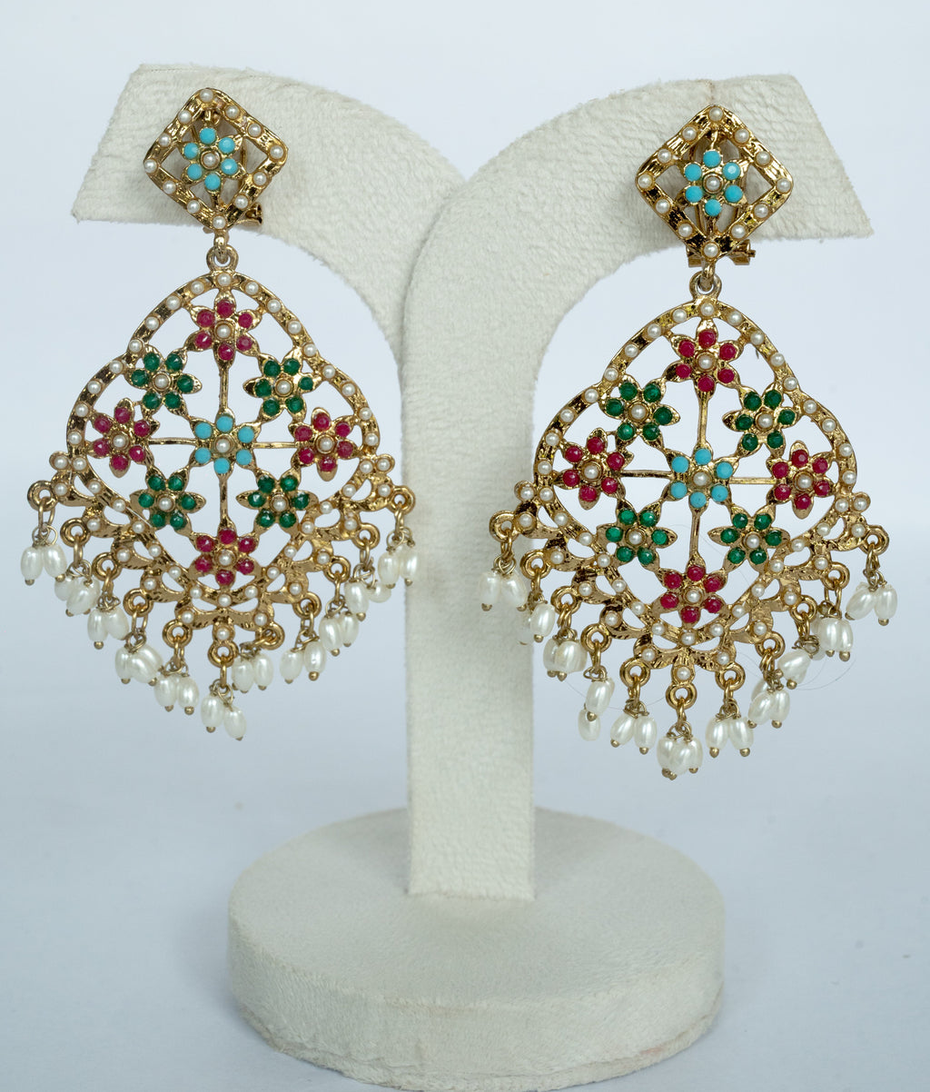 Amrapali Jadau Jhumkas