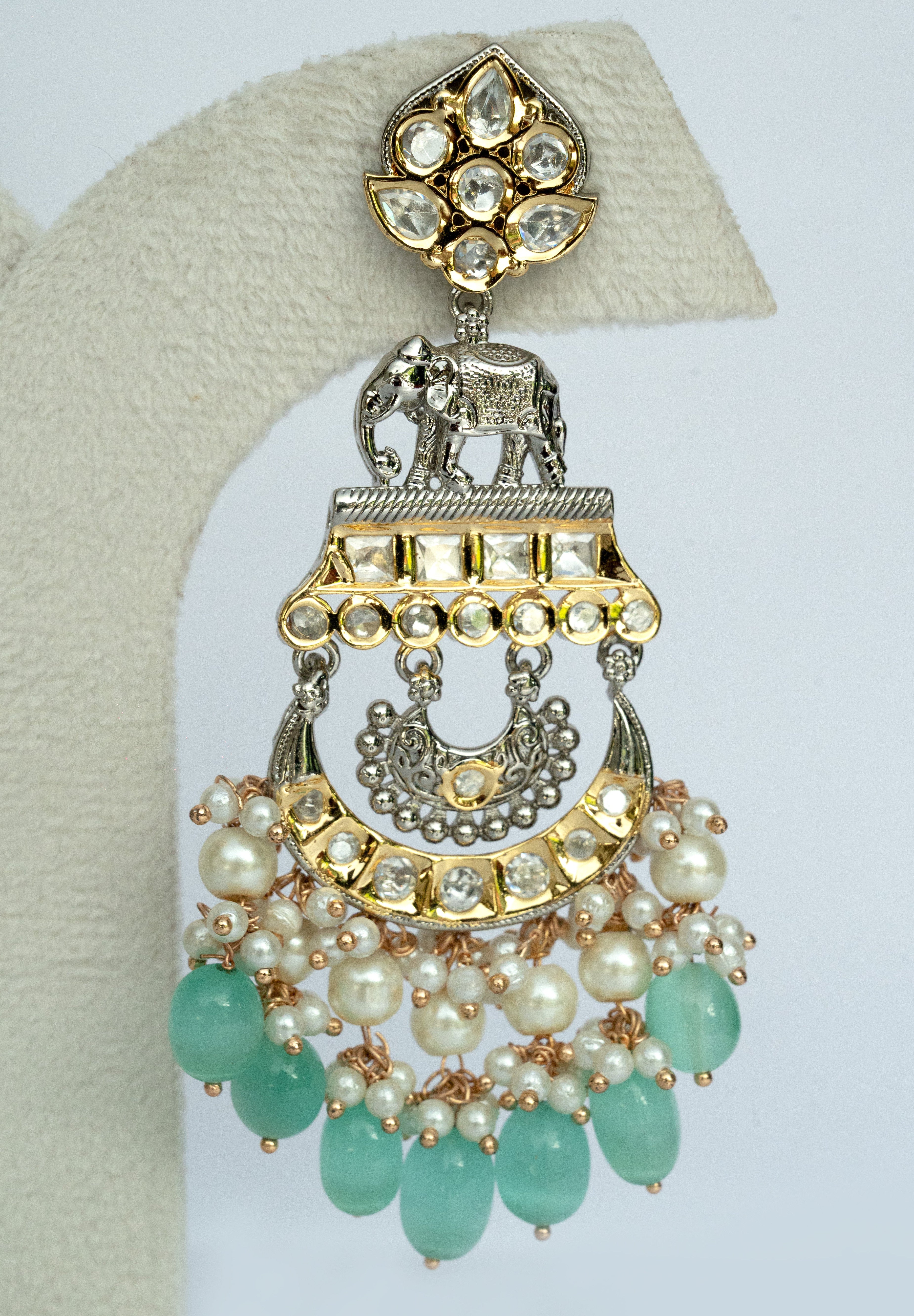 Maharani Mint Chandbali