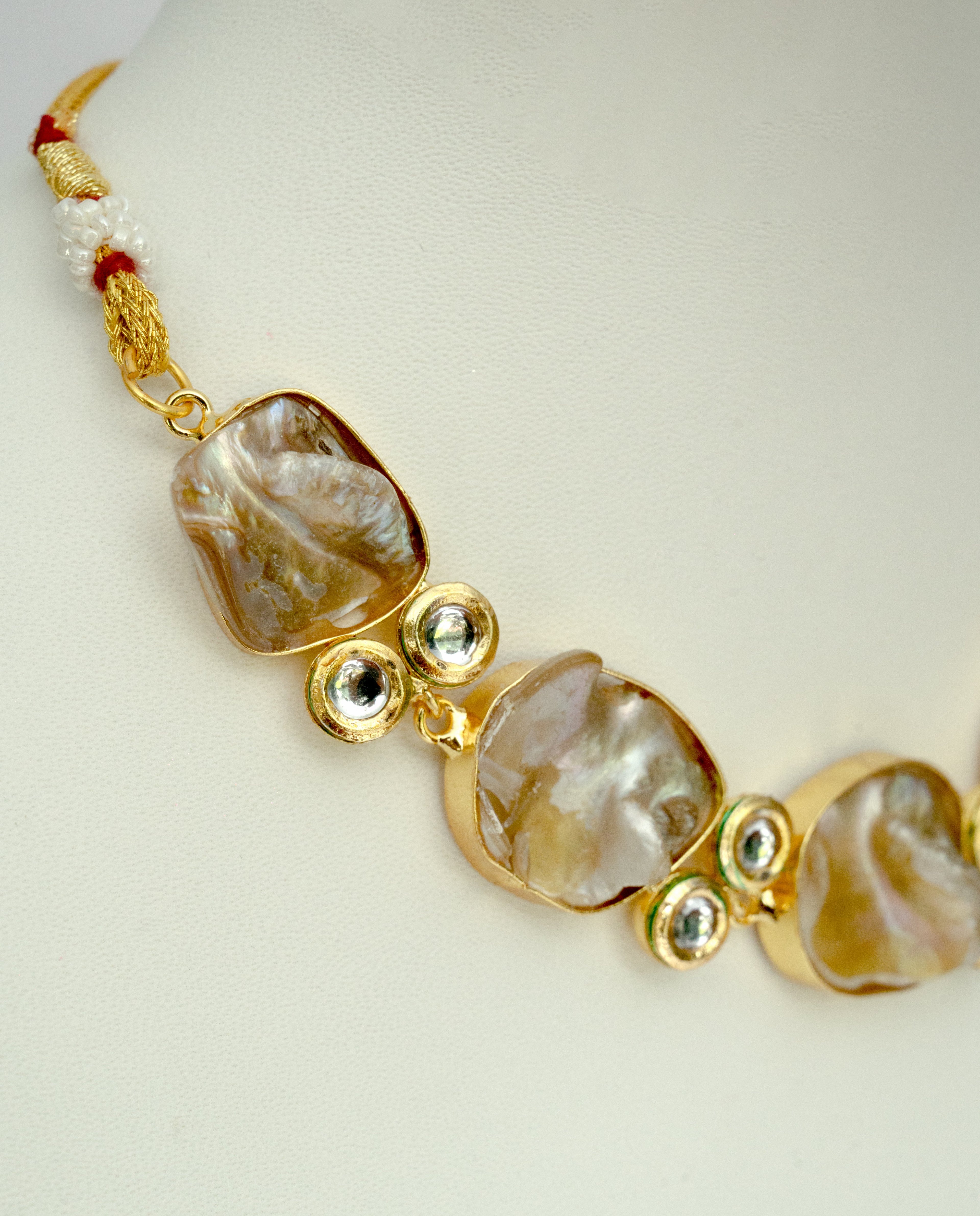 Amber Bloom Necklace Set