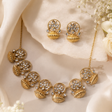 Lotus necklace Necklace Set (Necklace & Earrings)