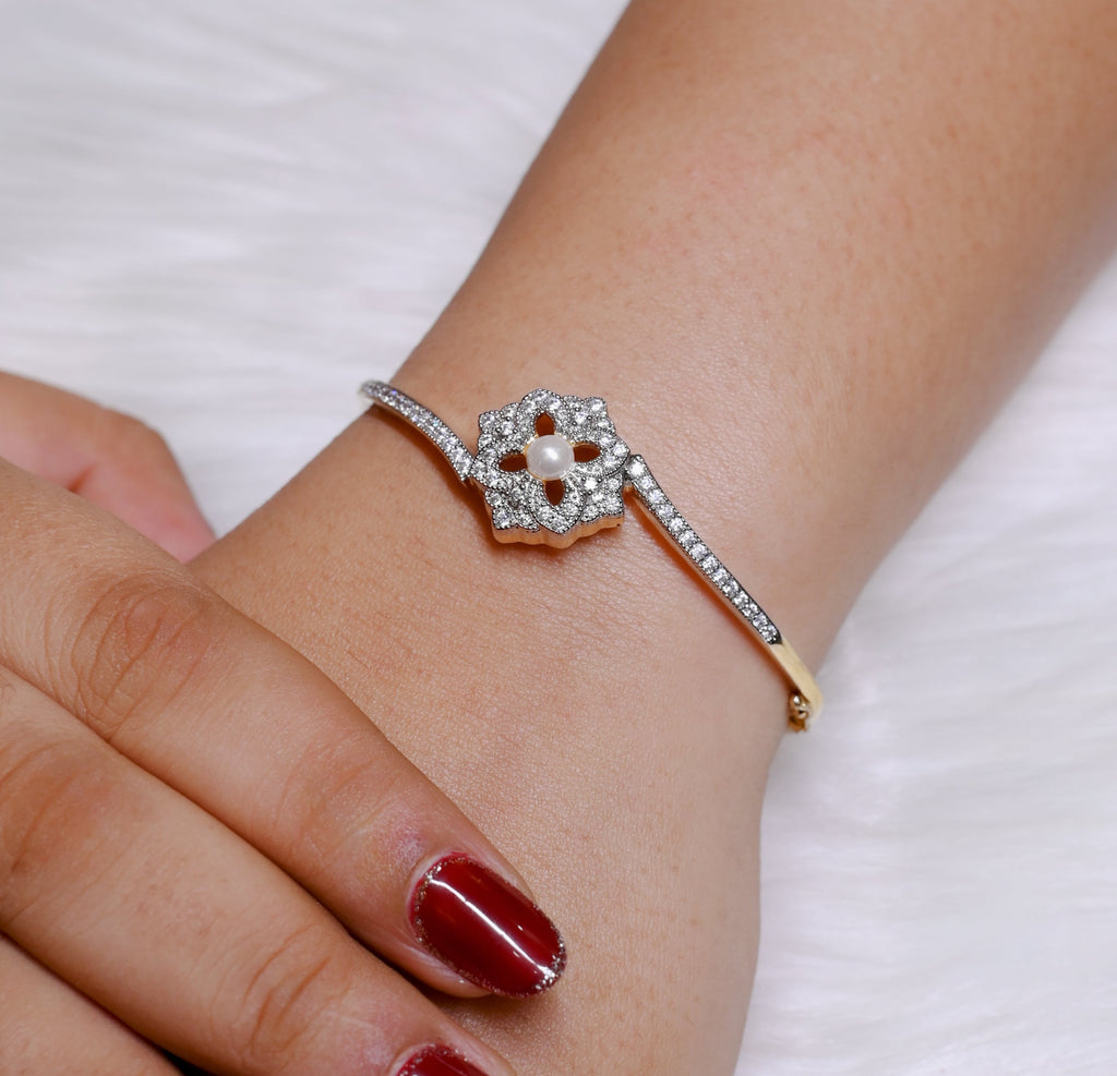 Diamond Blossom Bracelet