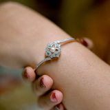 Diamond Blossom Bracelet