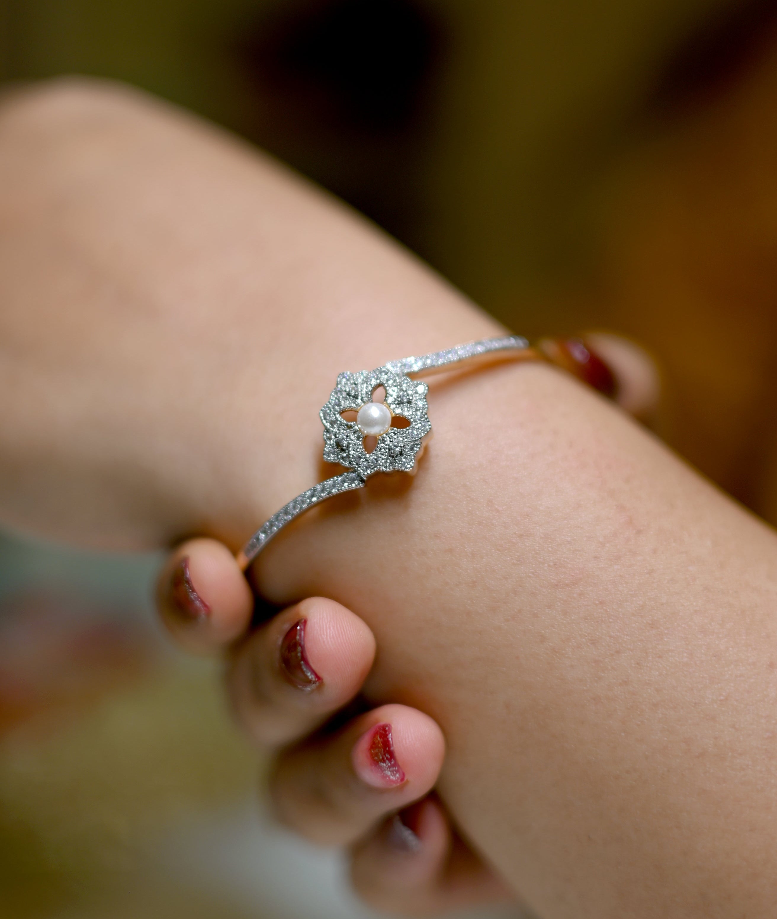 Diamond Blossom Bracelet