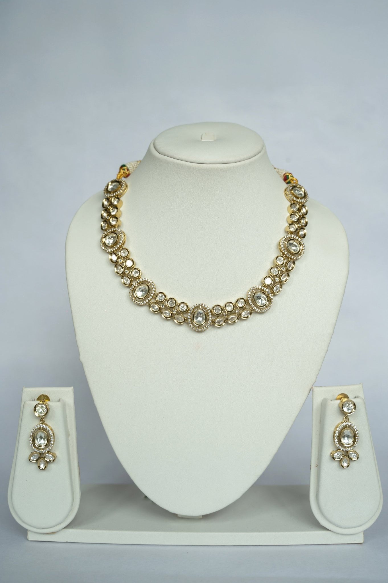 Aaradhya Kundan Polki Set - Suramya