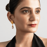 Aurora Leaves Earrings - Suramya