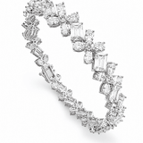 Baguette Diamond Tennis Bracelet - Suramya Designs