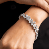 Baguette Diamond Tennis Bracelet - Suramya